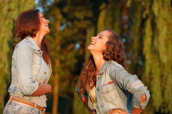 two teenage girls