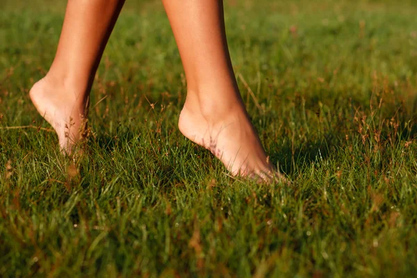 Close-up of female legs — Stock Photo, Image