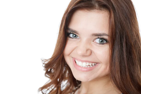 Young female laughing — Stock Photo, Image