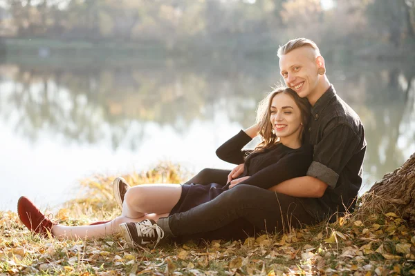 Date in park — Stock Photo, Image