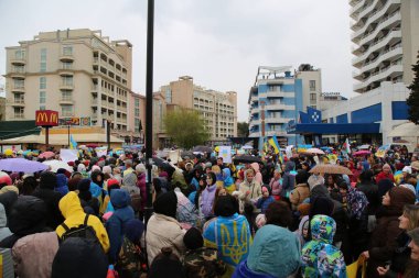 Bulgaristan 'daki savaşa karşı Ukrayna ve Ukrayna halkını desteklemek için toplanın.
