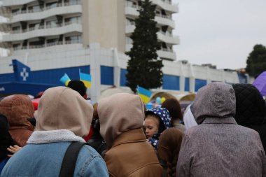 Bulgaristan 'daki savaşa karşı Ukrayna ve Ukrayna halkını desteklemek için toplanın.