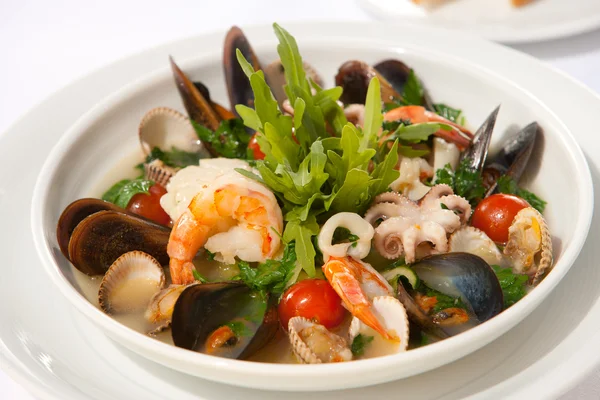 Seafood salad — Stock Photo, Image