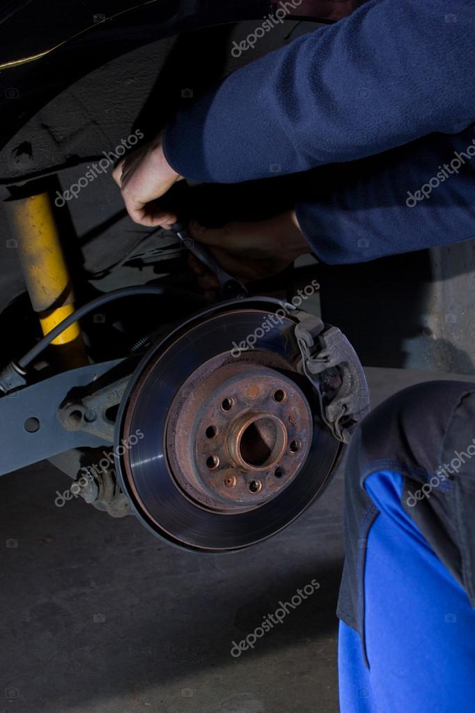 Disc Brake Adjustment — Stock Photo © olivermayer 21760403
