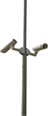 Gözetim mega fotoğraf makinesinin konsept