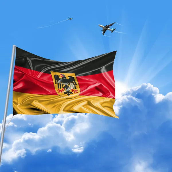 German flag holiday — Stock Photo, Image