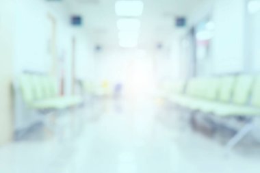 Özgeçmiş için güzel, bulanık, lüks hastane ve klinik iç mimarisi..