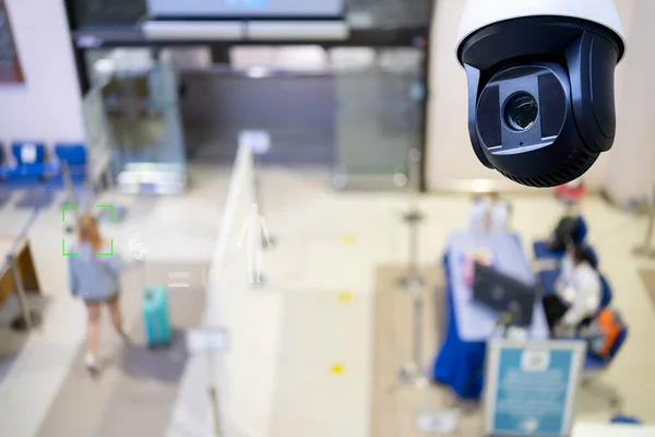 Televisie Met Gesloten Circuit Beveiliging Cctv Camera Surveillance Systeem Achtergrond — Stockfoto