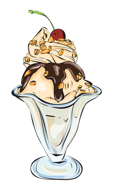 Helado 2 — Vector de stock