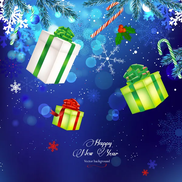 06_snowflake_background — Stock vektor