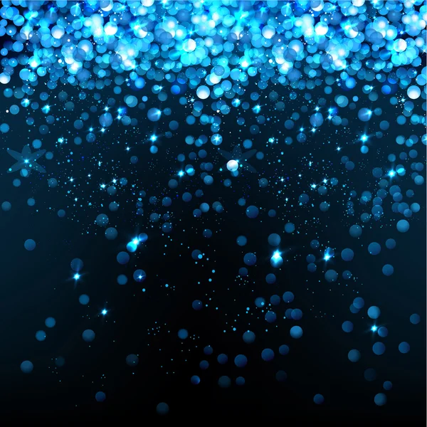 01 _ Blue _ glittering _ background — Image vectorielle