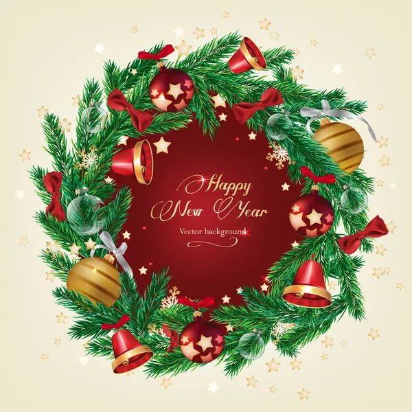 Noel ağacı çelengi