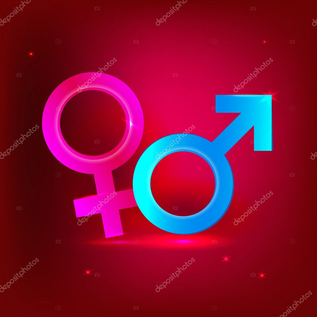 Male And Female Symbols Stock Vector Image By ©polesnoy 18523237