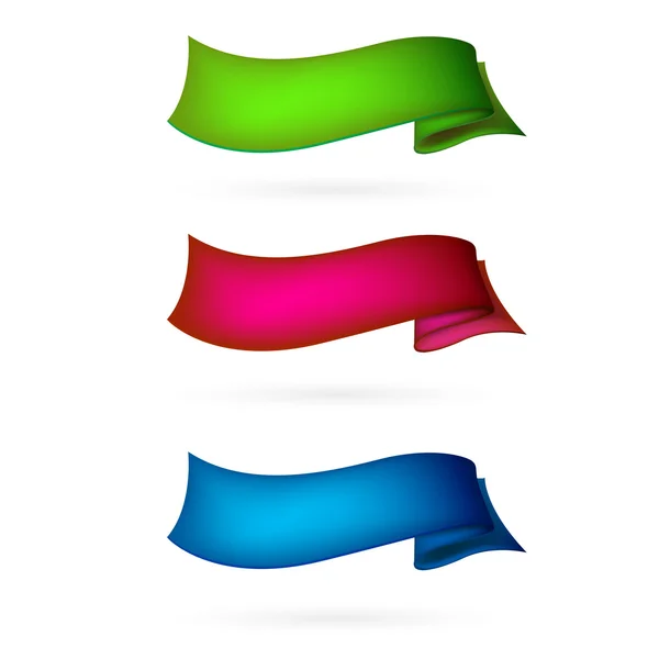 Ribbon banners — Stock Vector