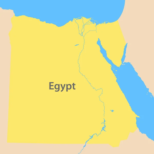 Egypt_Map — 图库矢量图片
