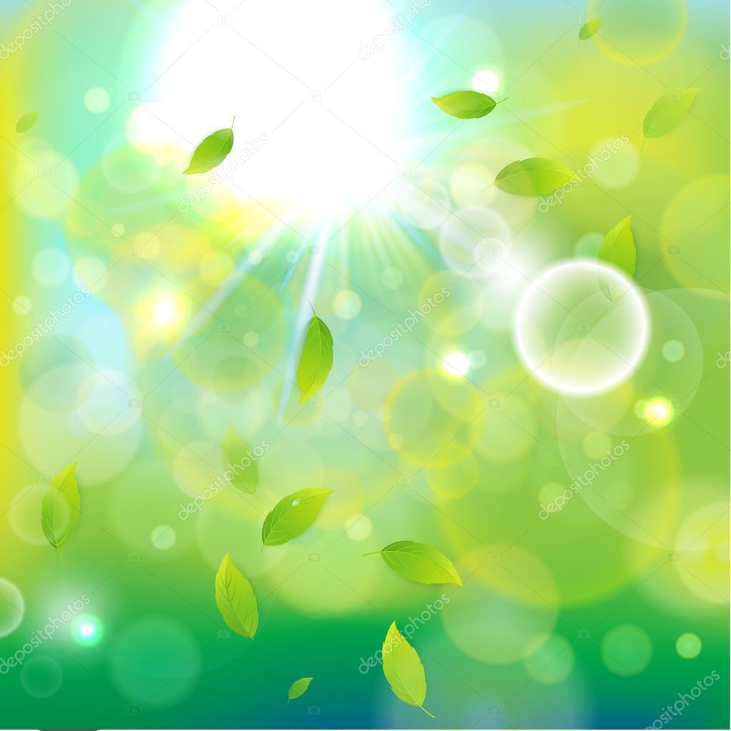 Light background-green b