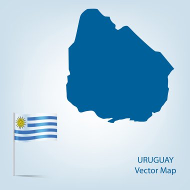 Uruguay Haritası
