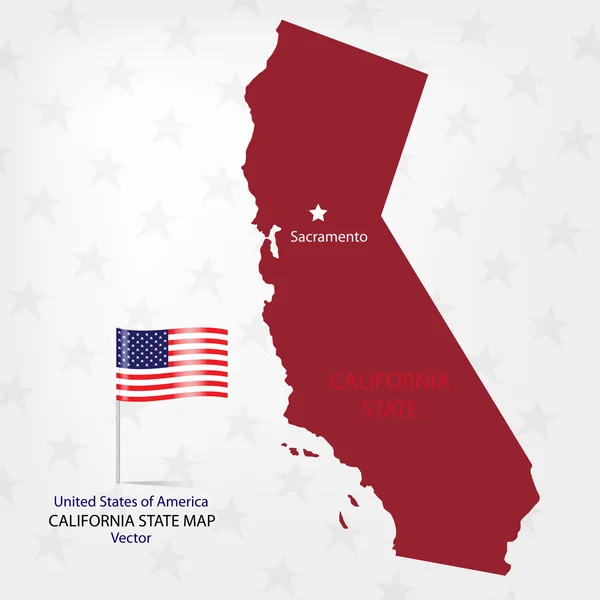 Californie — Image vectorielle