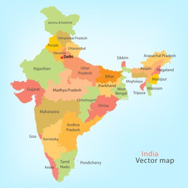 Hindistan Haritası