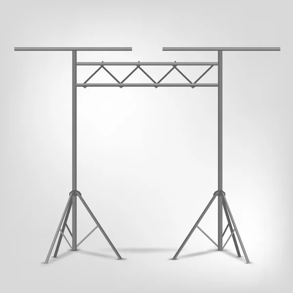 Lighting rack — Stock Vector