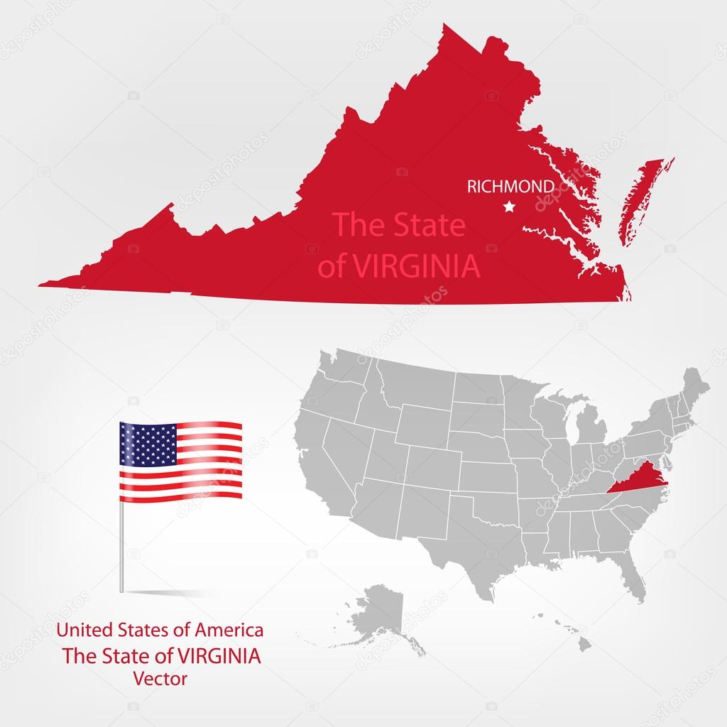 AmericanMap Virginia