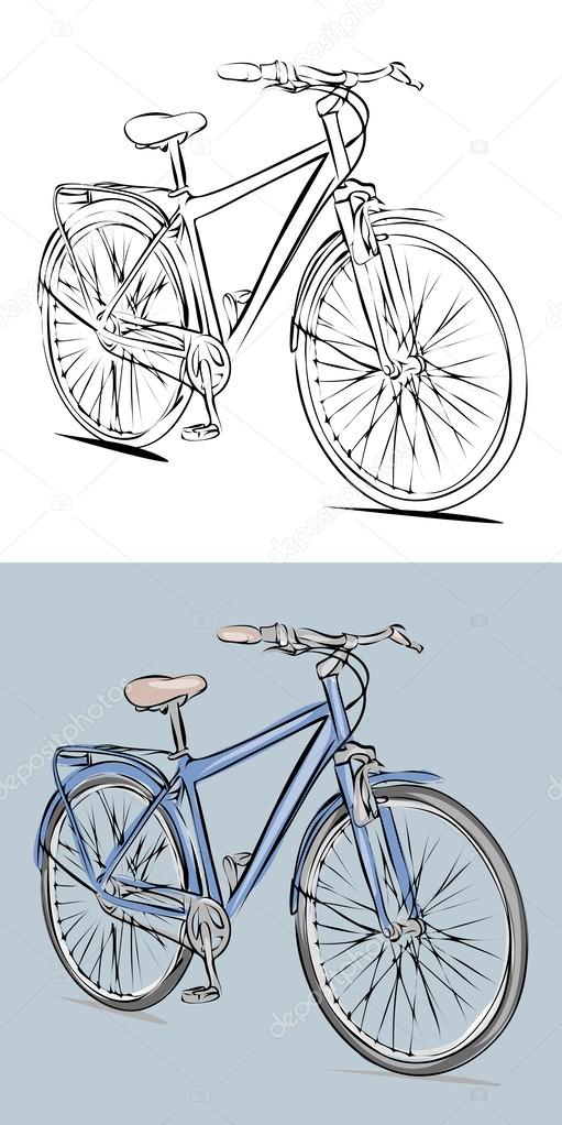 How to Draw a Bike Step by Step (with Pictures)