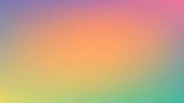 Bulanık arkaplan turuncu yeşil pembe