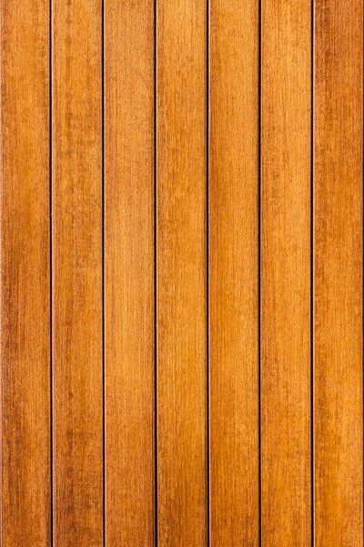 Brown Wood Wall in Vertical Pattern, Natural Color.