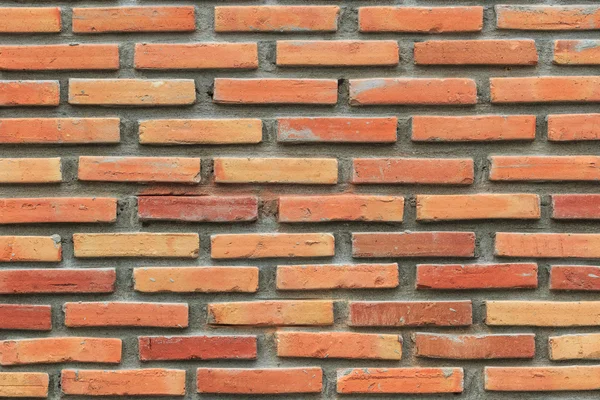 Patrón de pared de ladrillos marrones, primer plano — Foto de Stock