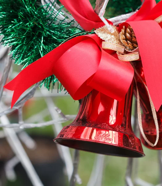 Red Christmas Bell — Stock Photo, Image