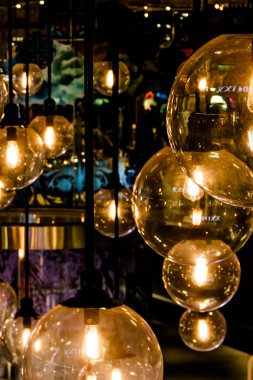 dekor aydınlatma, yakın çekim