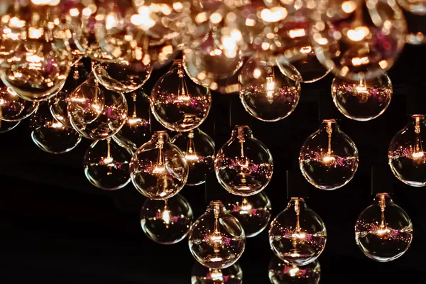 Lighting Bulb Decor, Close up — Stock Photo, Image