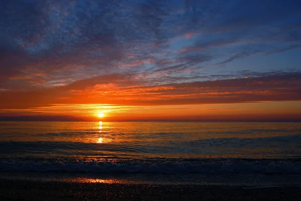 해양 새벽 스톡 사진