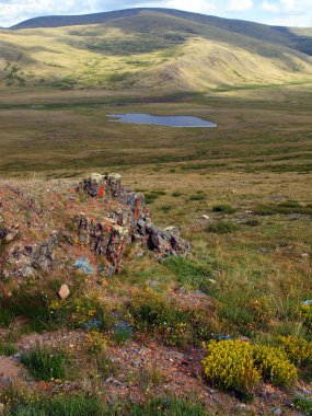 küçük dağ gölü