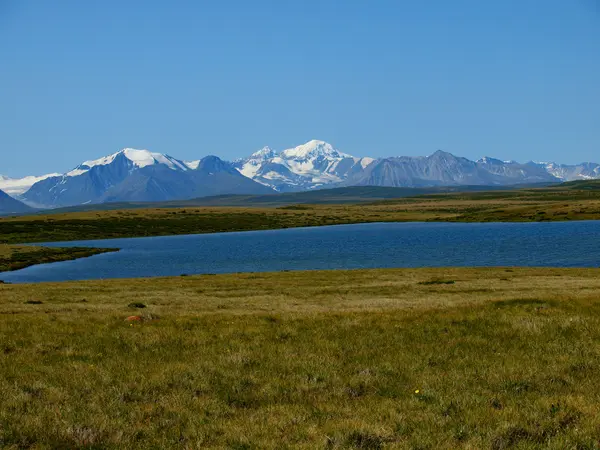 Lakes of plateau Ukok — Stock Photo, Image