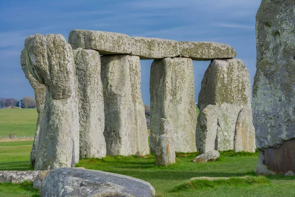 Primer Plano Los Pilares Stonehenge — Foto de Stock