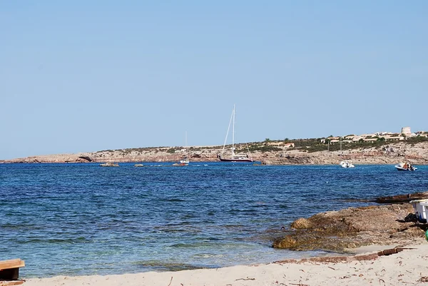Spiaggia di Formentera — Foto Stock