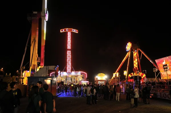 Atracciones justas — Foto de Stock