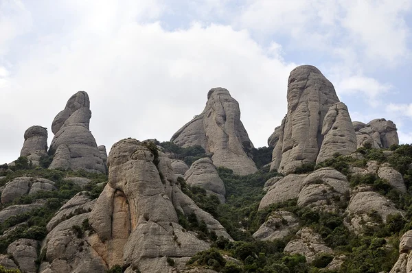 Góry Montserrat — Zdjęcie stockowe