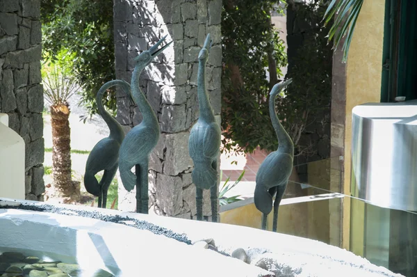 Sculptures d'oiseaux — Photo