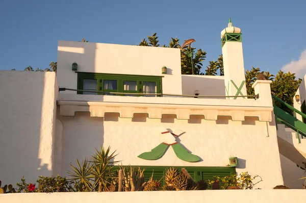 Huizen Lanzarote — Stockfoto