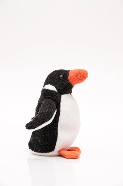 Pinguim-de-pelúcia — Fotografia de Stock