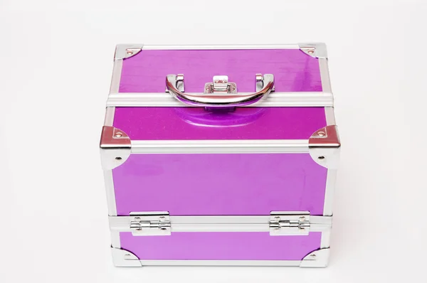 Рожевий портфель — стокове фото
