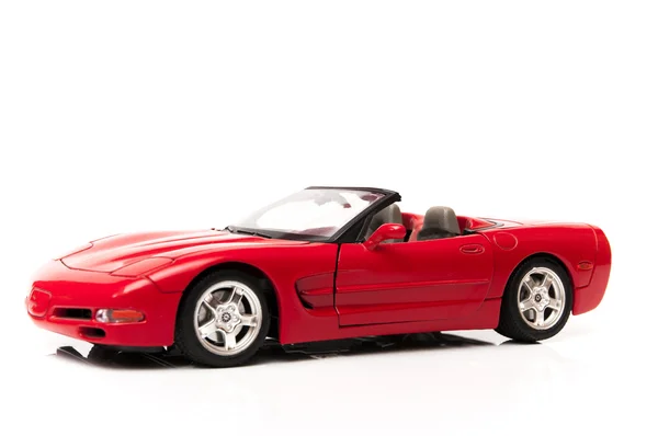 Corvette rojo — Foto de Stock