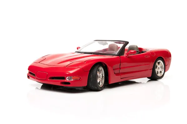 Corvette rojo — Stok fotoğraf