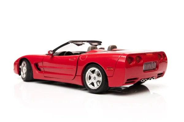 Corvette rojo — Stok fotoğraf