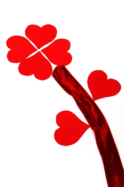 Blomma hjärtan — Stockfoto