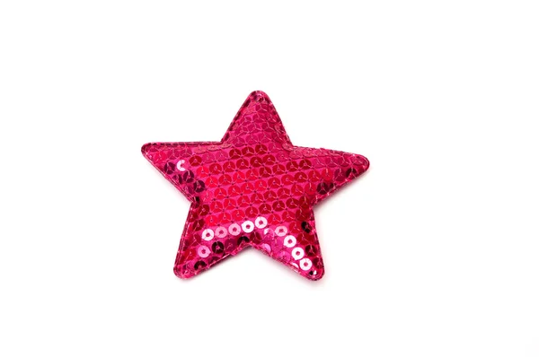 Pembe yıldız — Stok fotoğraf