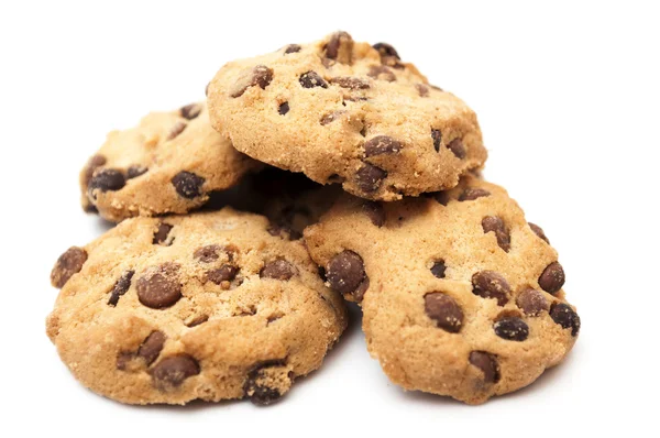 Galletas con chips de chocolate —  Fotos de Stock