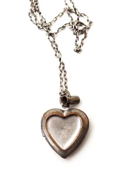 Collier avec une partie en forme de coeur — Photo